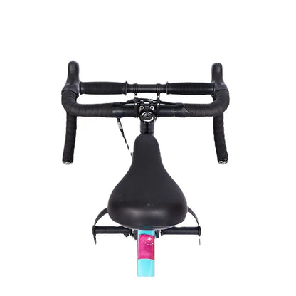 Bicycle Front Frame Baby Seat Adjustable Safety Saddle with Pedals