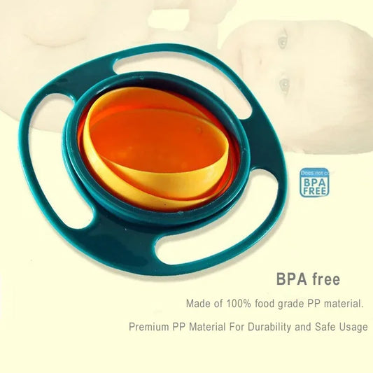 Universal Gyro Bowl 360 Rotating Baby Bowl