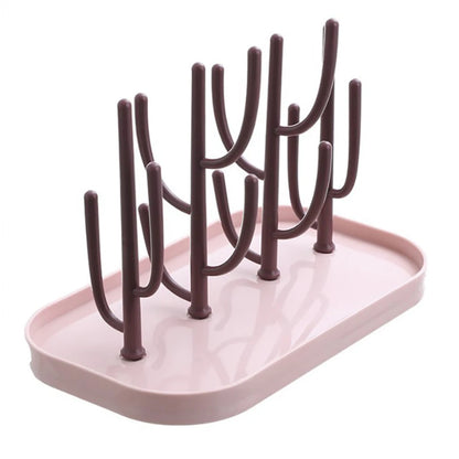 Baby Bottle Drying Rack Detachable Holder for Nipples Cups Pump Parts