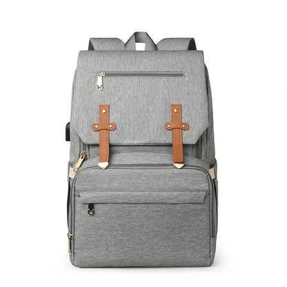 Mommy Bag USB Charging Large Capacity Diaper Bag