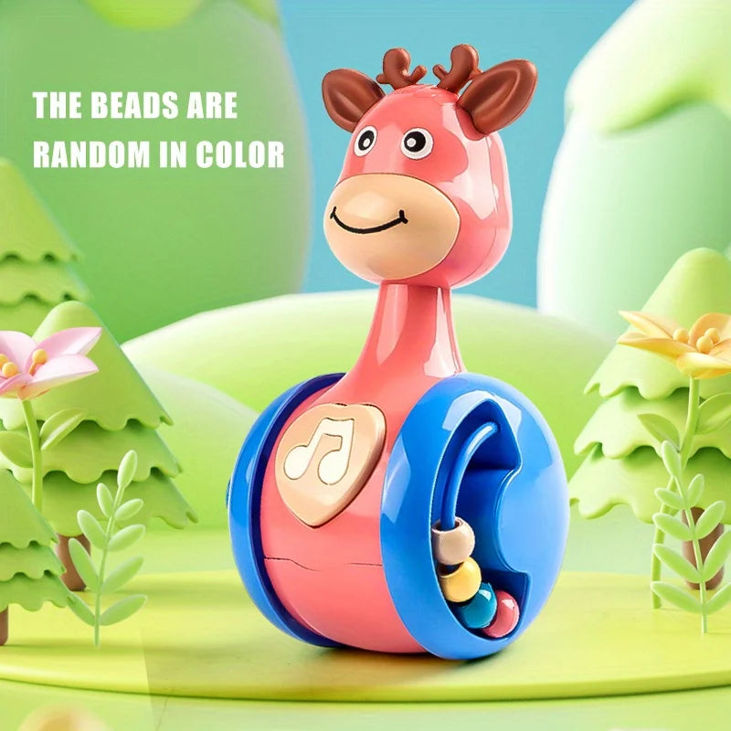 Roly Poly Baby Tumbler Wobbler Toy 6-12 Months Infant Learning Toy