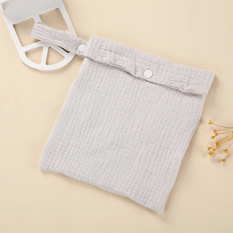 Printed Cotton Diaper Bag Multi-Functional Mommy Handbag