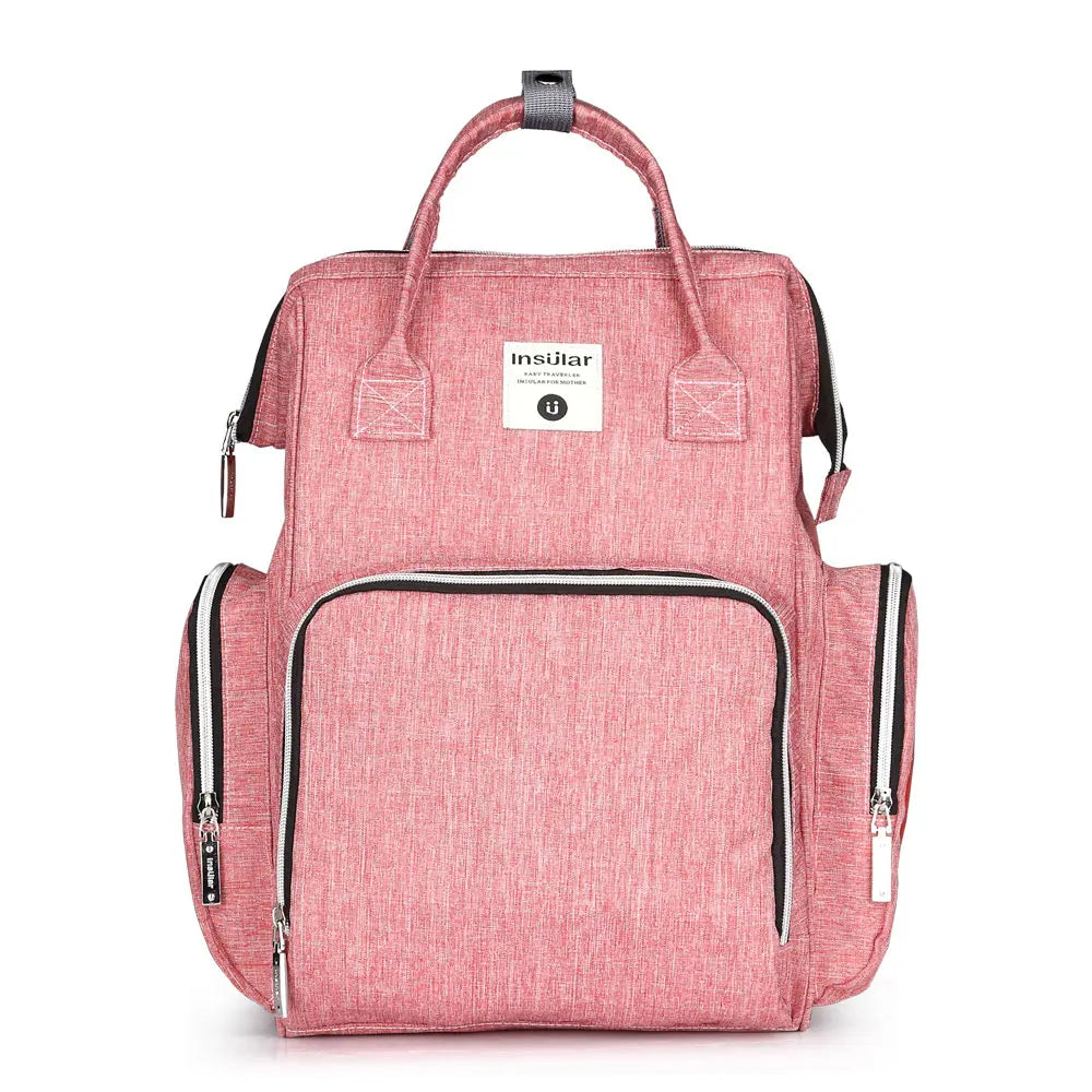 Insulated Baby Diaper Bag Backpack Thermal Nappy Changing Bag