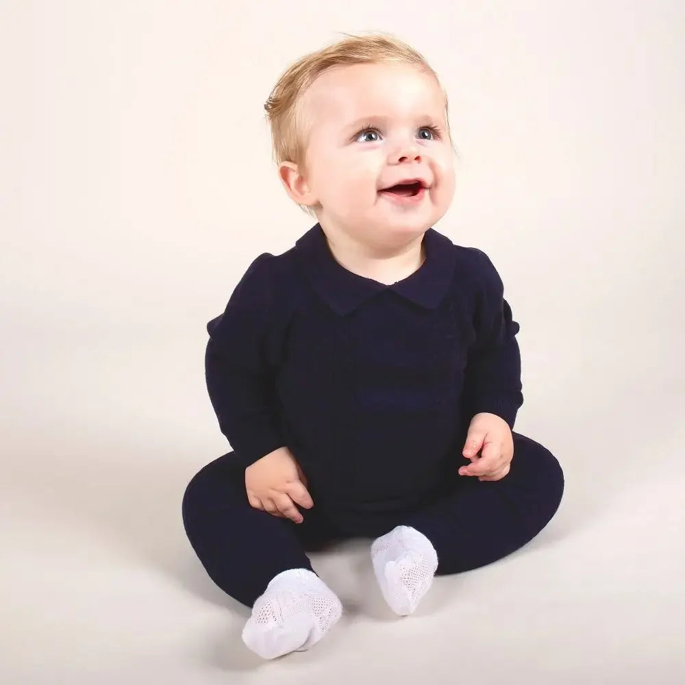 Baby Clothing Set Cotton Newborn Boy Pullover Pants 0-24M Autumn Outfit