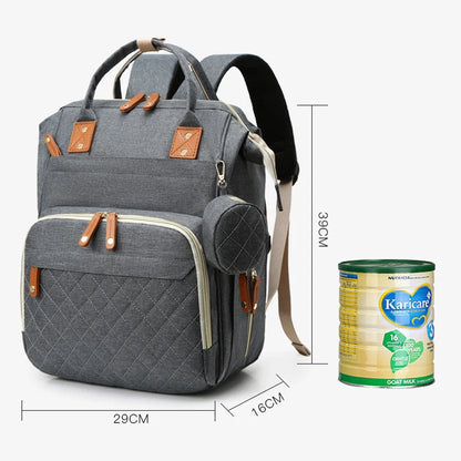 Waterproof Travel USB Mommy DiaperLarge Capacity Backpack