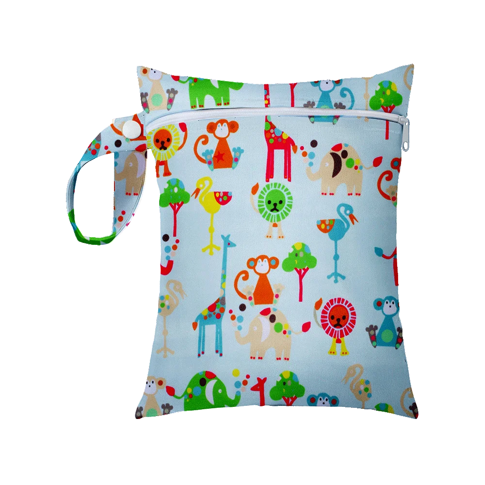 Mini Waterproof Baby Diaper Bag Single Pocket Travel Wet Dry Bag