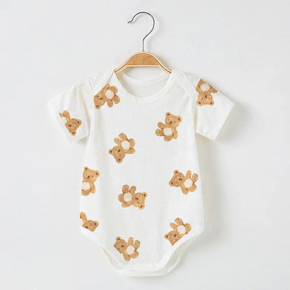Baby Romper Bodysuit Newborn Comfortable Breathable Boys Girls Clothes