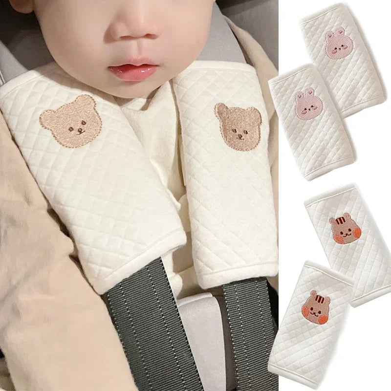 Baby Car Seat Safety Belt Cushion Soft Shoulder Strap Cover