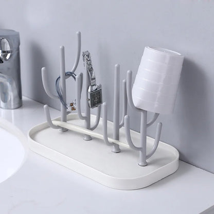 Baby Bottle Drying Rack Detachable Holder for Nipples Cups Pump Parts