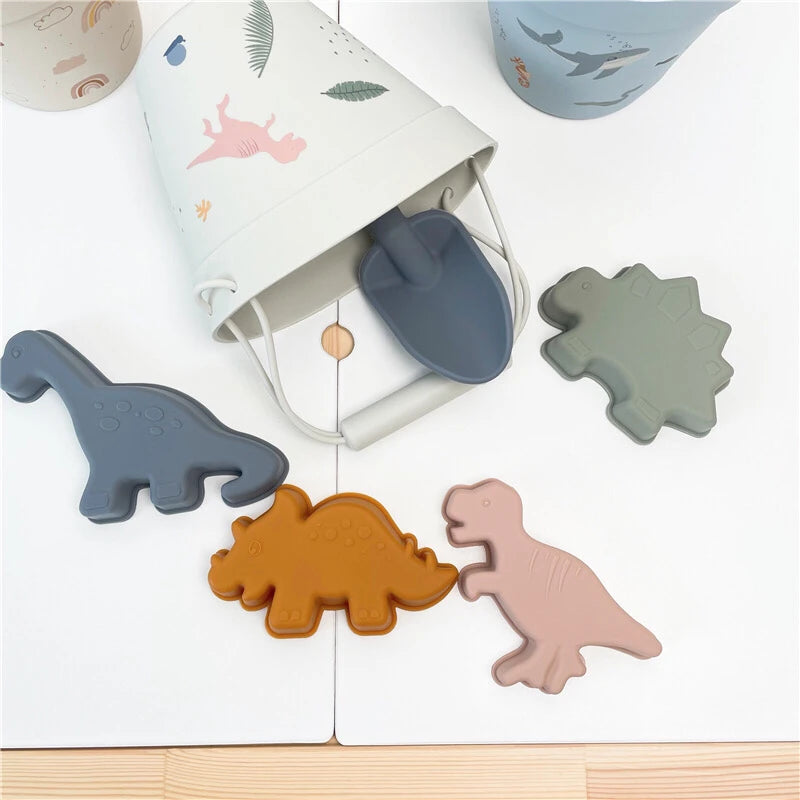 Cute Animal Baby Bath & Beach Toy Set – Swim, Sand & Mold Tools
