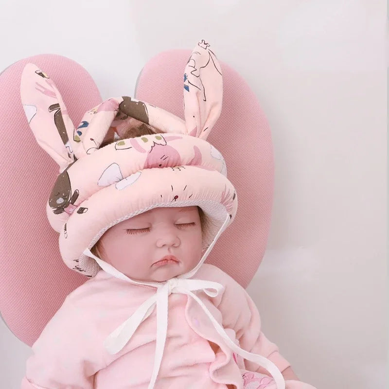 Baby Safety Helmet Adjustable Toddler Head Protection Cap