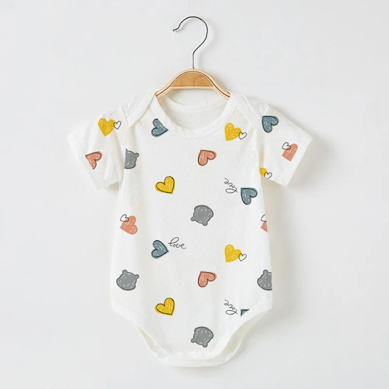 Baby Romper Bodysuit Newborn Comfortable Breathable Boys Girls Clothes