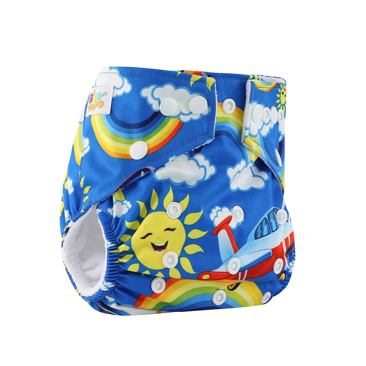Adjustable Baby Cloth Diapers Washable Reusable 3-15kg