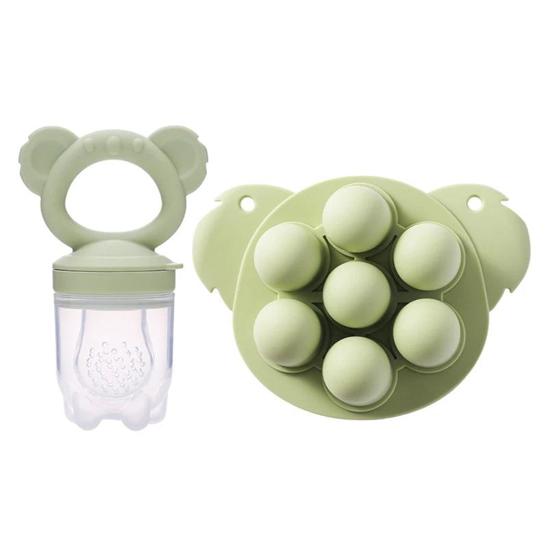 Baby Fruit Feeder Silicone Pacifier Teether Food-Grade Baby Feeder