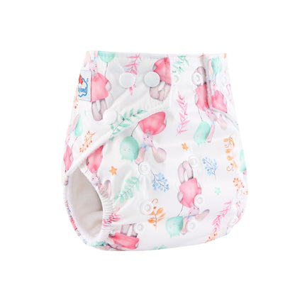 Adjustable Baby Cloth Diapers Washable Reusable 3-15kg