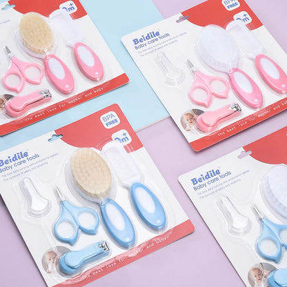 Baby Nail Clippers Comb Brush Care Set