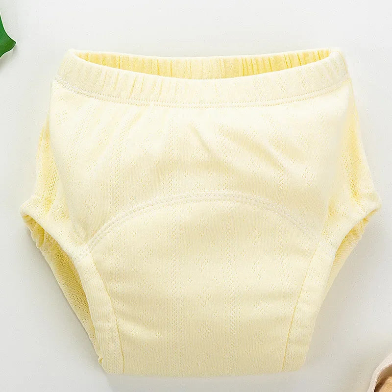 Newborn Reusable Cotton Baby Diapers Washable Potty Training Pants