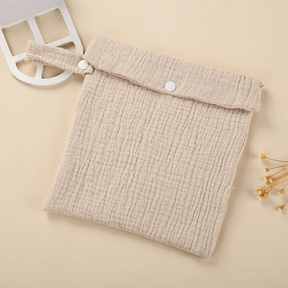 Printed Cotton Diaper Bag Multi-Functional Mommy Handbag