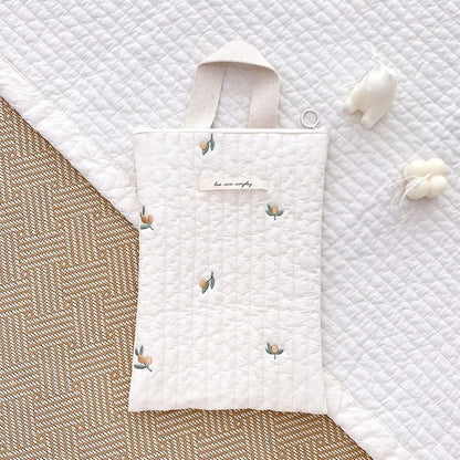 Quilted Mommy Diaper Bag Cute Bear Organizer