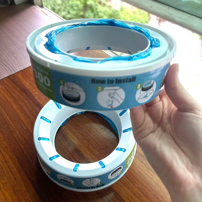 Diaper Pail Refill Bags 1 to 4pcs Compatible with Aenie Minchkin Angelcare