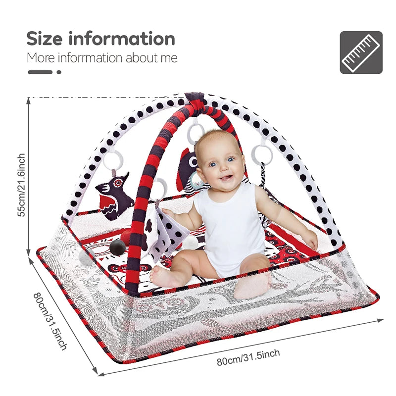 Baby Early Education Play Mat Infant Fitness Activity Gym Toy