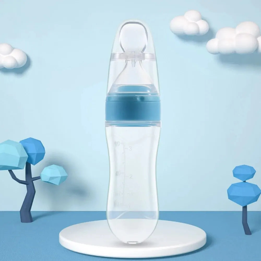 90ML Baby Fruit Feeder Pacifier Self-Feeding Teething Food Dispensing Spoon