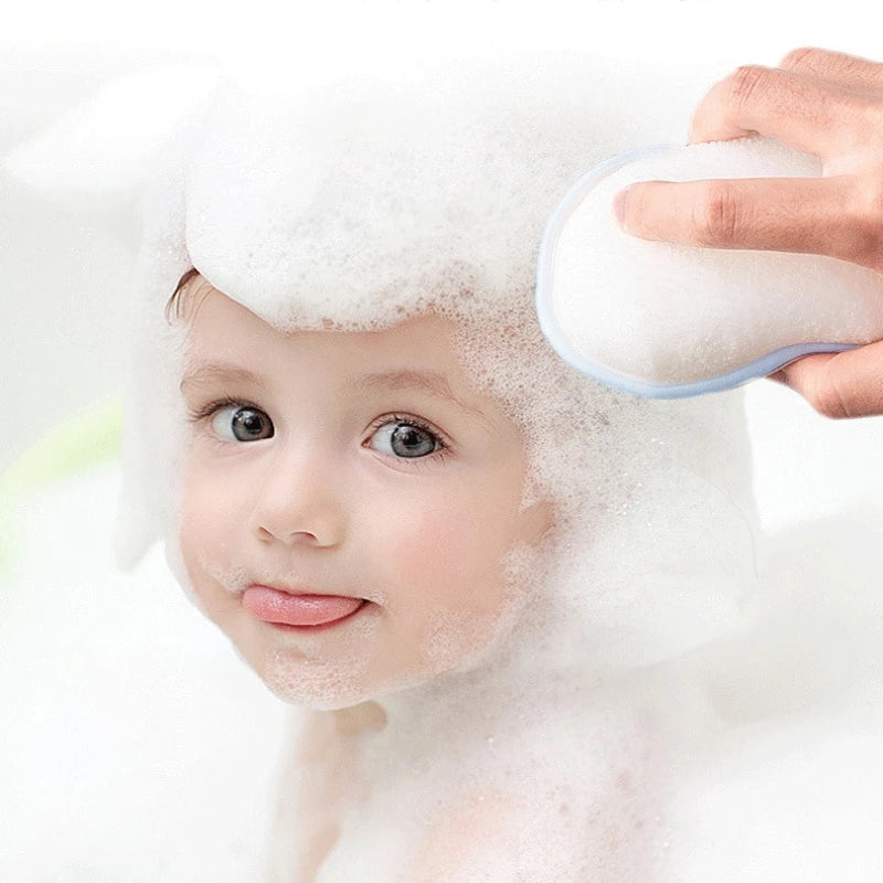 Baby Bath Brushes Sponge Cartoon Newborn Bath Towel Baby Care