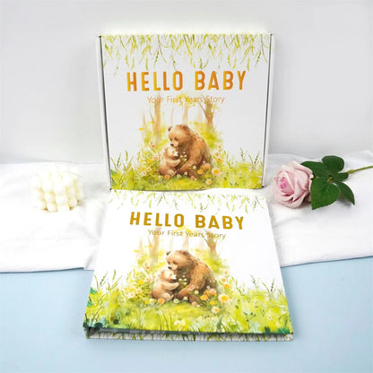 Baby Memory Book Keepsake First 5 Years Milestone Photo Album 100 Pages