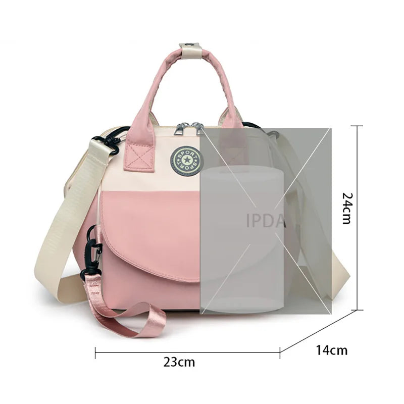 New Large Capacity Mommy Diaper Bag Waterproof Multi-Functional Travel Bag