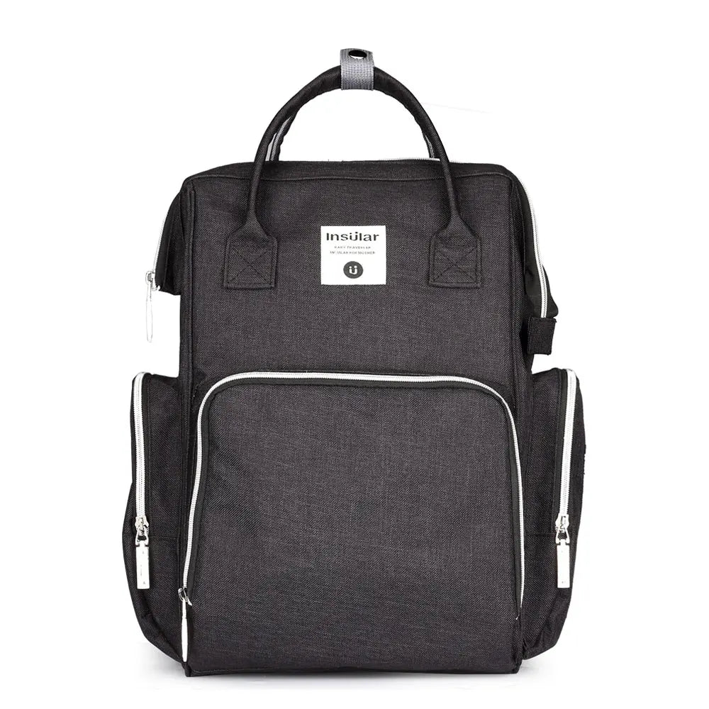 Insulated Baby Diaper Bag Backpack Thermal Nappy Changing Bag
