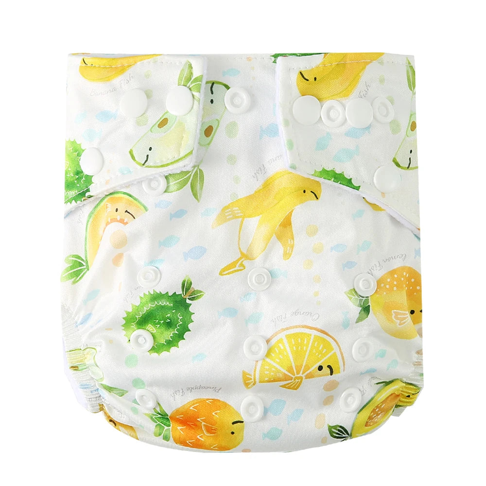 Adjustable Baby Cloth Diapers Washable Reusable 3-15kg