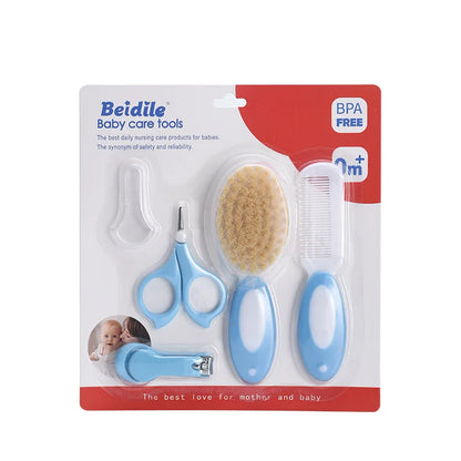 Baby Nail Clippers Comb Brush Care Set