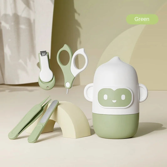 Baby Nail Clippers Set Newborn Children Anti-Pinch Nail Care