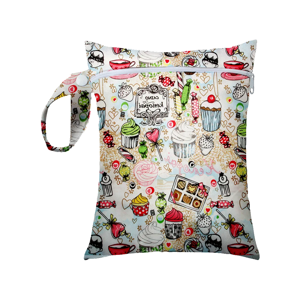 Mini Waterproof Baby Diaper Bag Single Pocket Travel Wet Dry Bag
