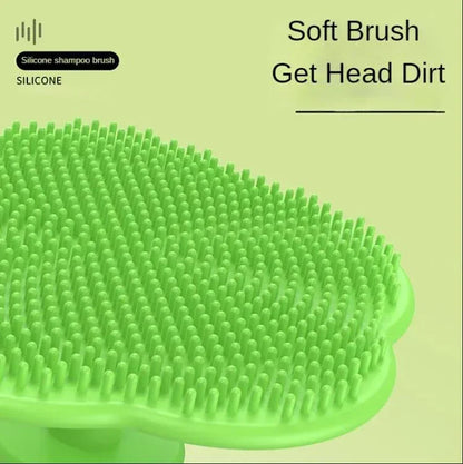 Baby Care Accessories Soft Comb Infant Hair Brush Silicone Head Massager