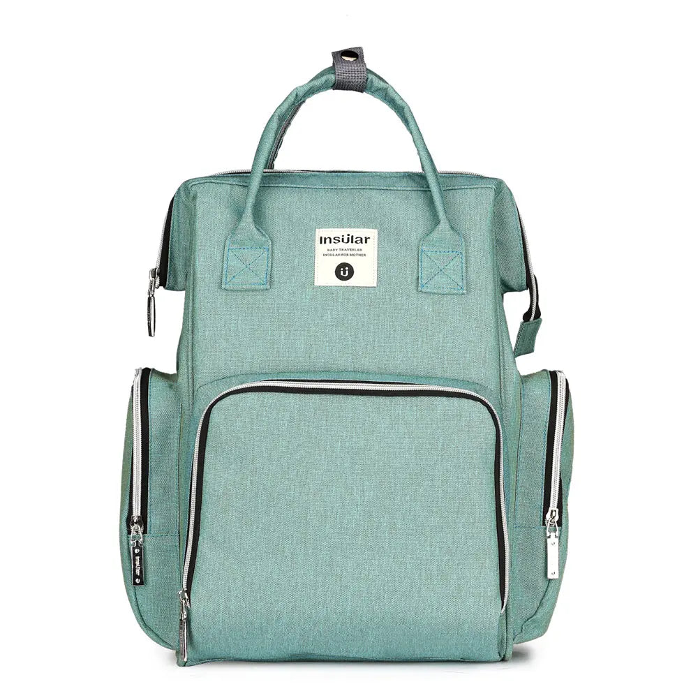 Insulated Baby Diaper Bag Backpack Thermal Nappy Changing Bag