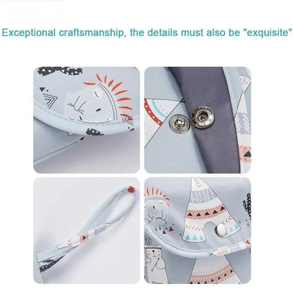 Waterproof Baby Diaper Bag Wet Dry Organizer Travel Stroller Pouch