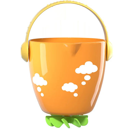 Baby Shower Bath Toys Mini Leaky Bucket Water Play Cups for Toddler