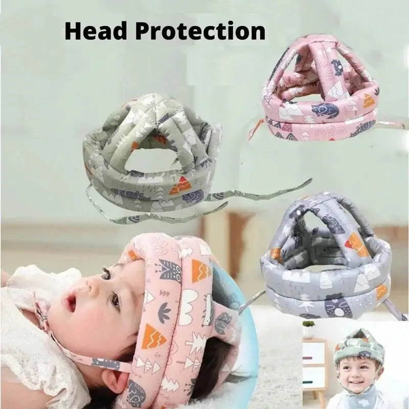 Baby Safety Helmet Toddler Head Protection Anti-Fall Cap