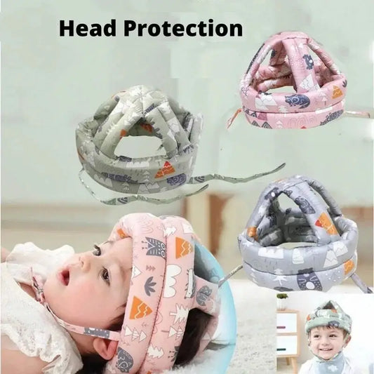 Baby Safety Helmet Toddler Head Protection Anti-Fall Cap