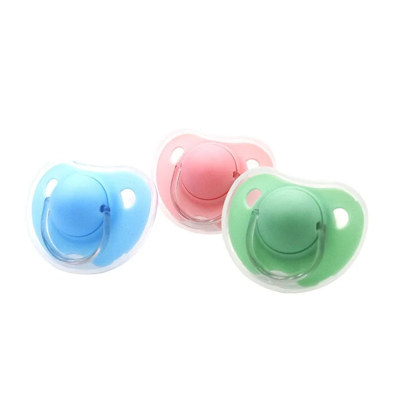 2 Pcs Baby Pacifier Soother with Cover Day & Night Use