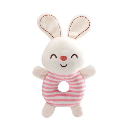 Baby Rattle Toy Plush Cartoon Hand Ring