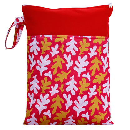 Babyshow Wet Dry Mommy Diaper Bag 35x25cm with Two Zippers