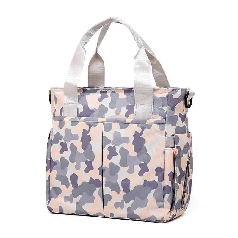 Large Capacity Waterproof Mommy Diaper Bag Travel Organizer