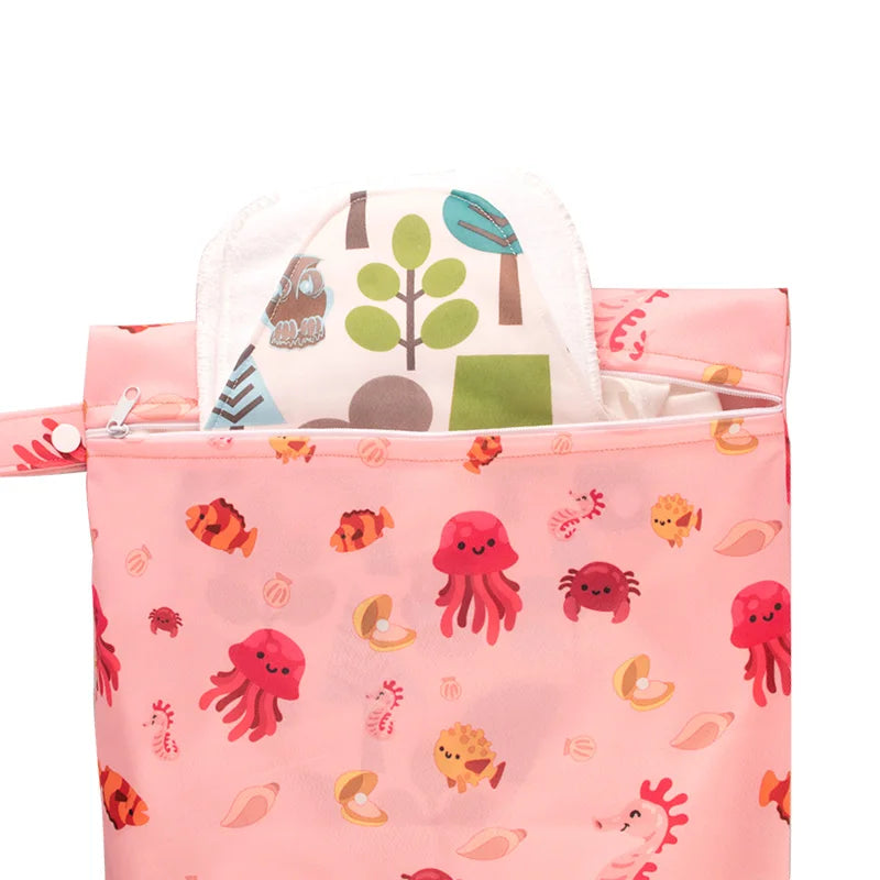 Baby Reusable Waterproof Hanging Diaper Bag