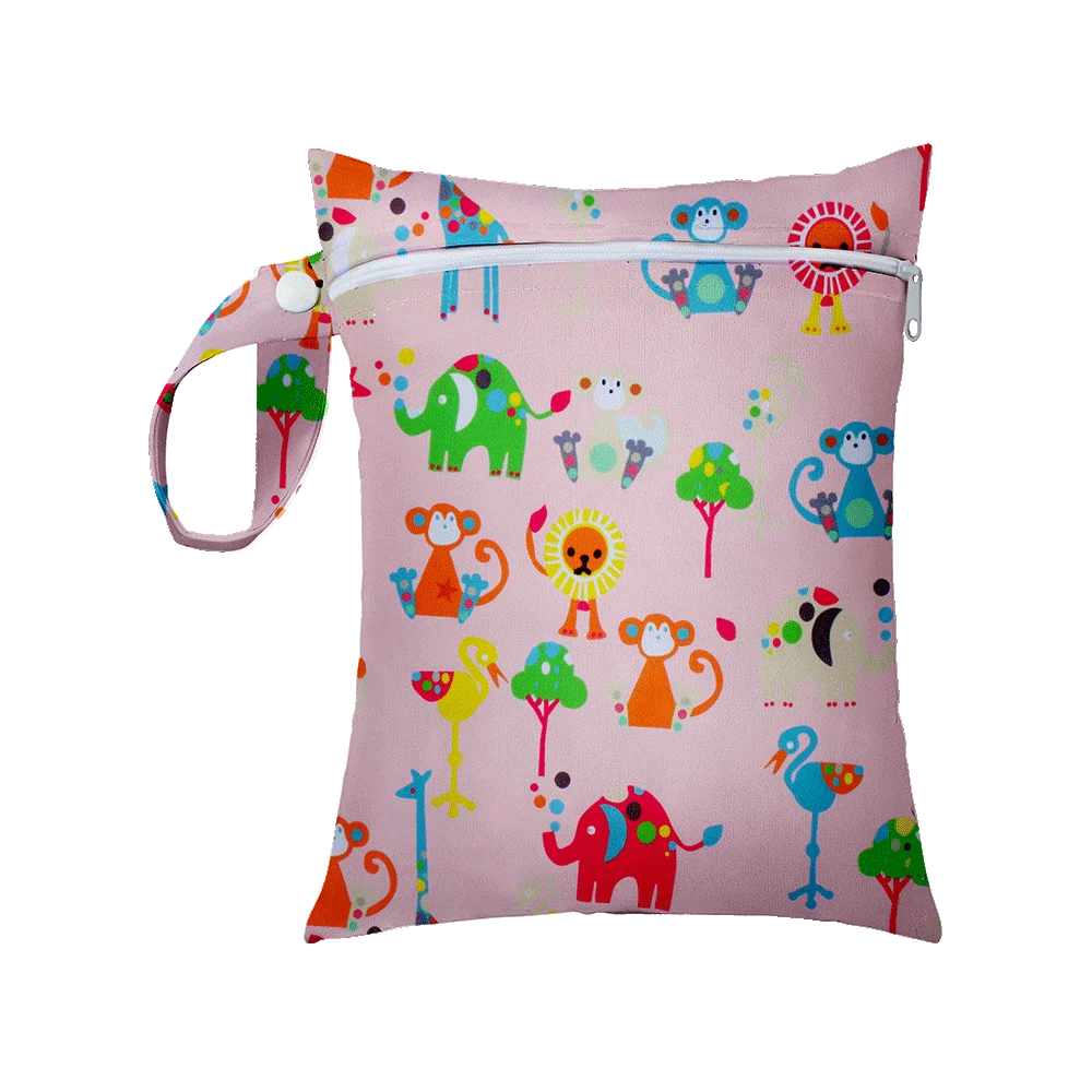 Mini Waterproof Baby Diaper Bag Single Pocket Travel Wet Dry Bag