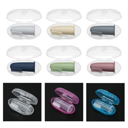 Baby Soft Finger Toothbrush BPA-Free Silicone Infant Oral Care Brush