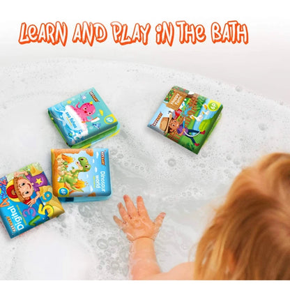 Soft Baby EVA Cartoon Bath Book Montessori Waterproof Early Educational Toy