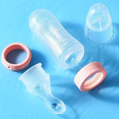 90ML Baby Fruit Feeder Pacifier Self-Feeding Teething Food Dispensing Spoon