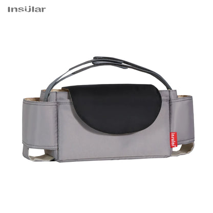 Insular Baby Diaper Bag Milk Bottle Insulation Storage Mommy Stroller Bag